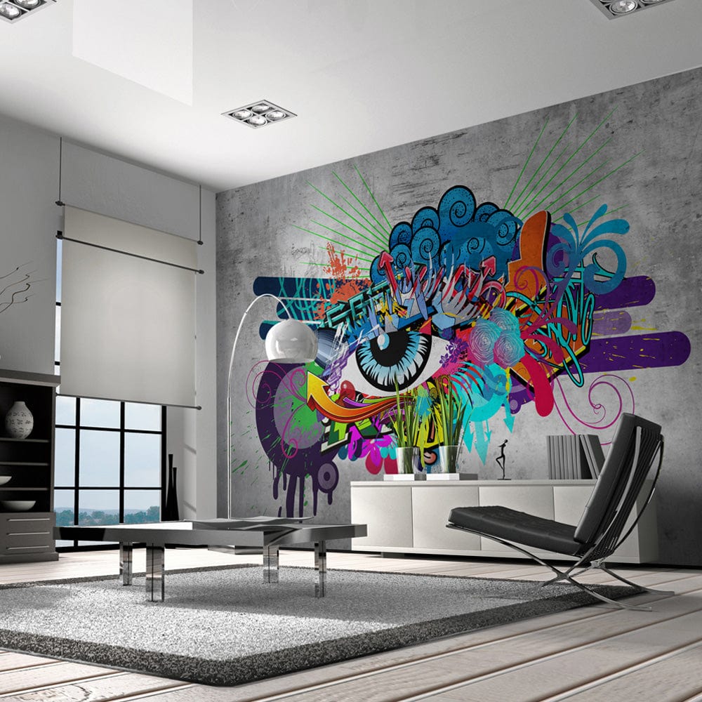 Fototapetes - Grafiti acs E-interjers.lv