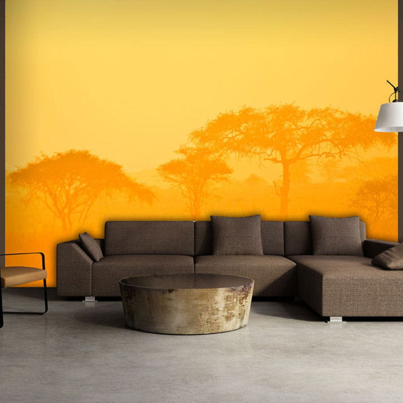 Fototapetes - Oranžā savanna E-interjers.lv