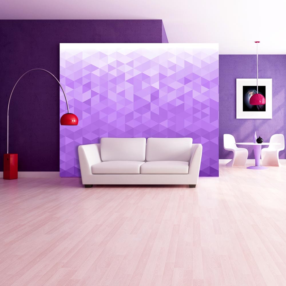 Fototapetes - Violeta piksele E-interjers.lv