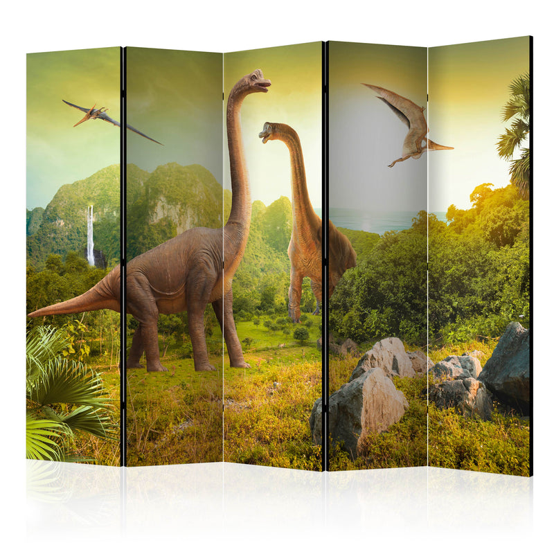 Aizslietnis 5-daļīgs - Dinozauri (225x172cm)