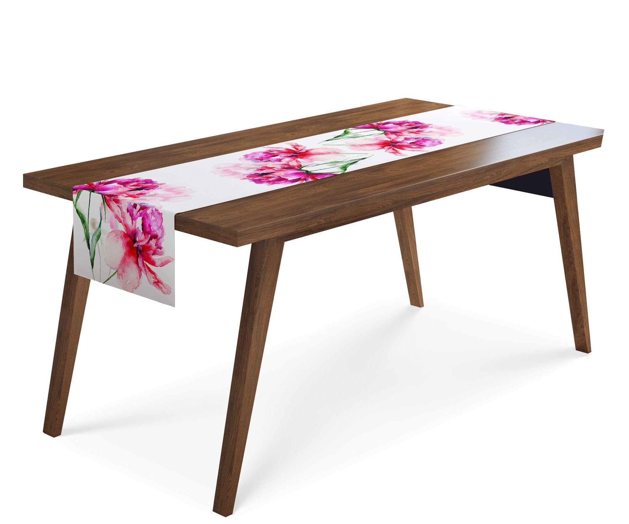 Galda celiņš  Watercolor peonies Home Trends