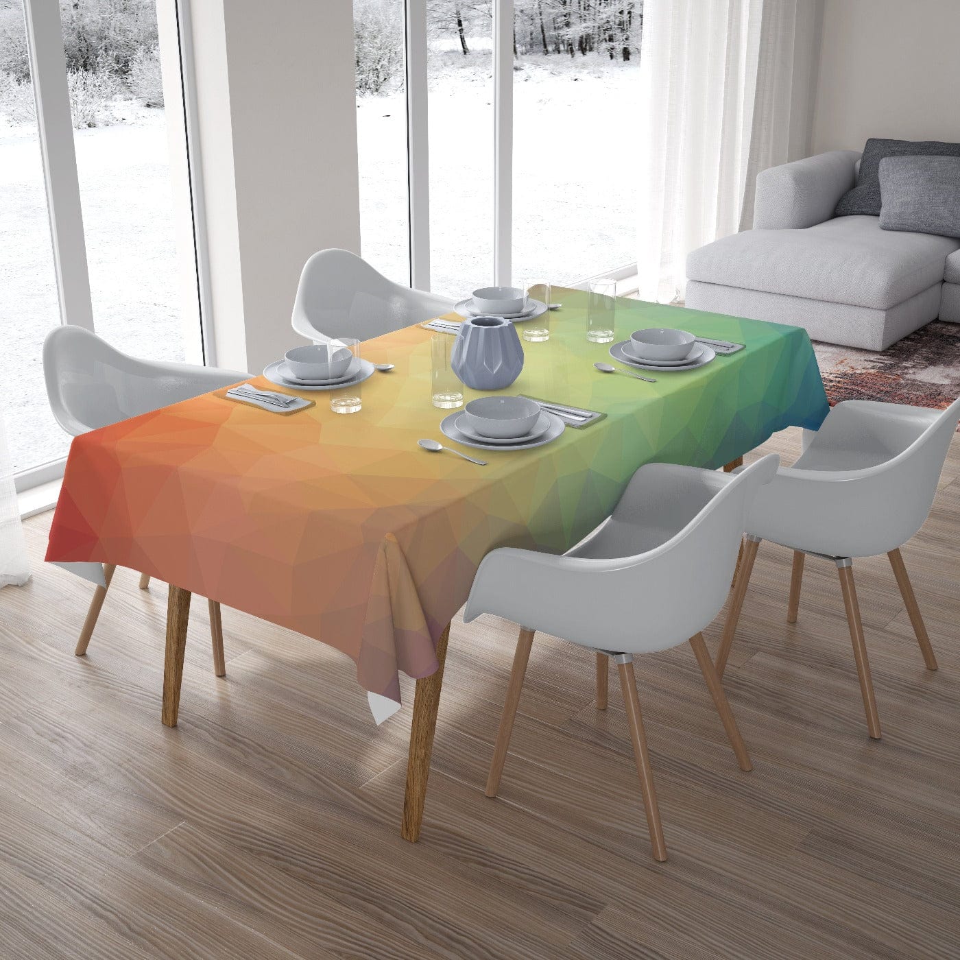 Galdauts - Varavīksnes abstrakcija Home Trends