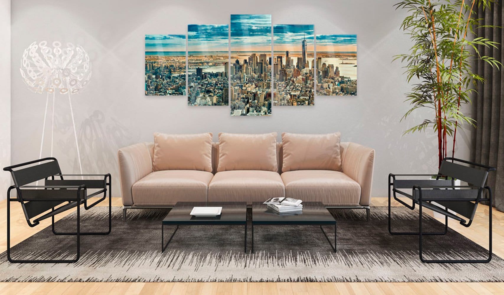 Glezna ar akrila stiklu - Ņujorka: Sapņu pilsēta Home trends