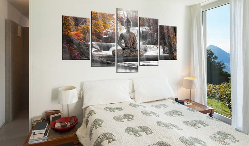 Glezna ar akrila stiklu - Rudens Buda Home trends