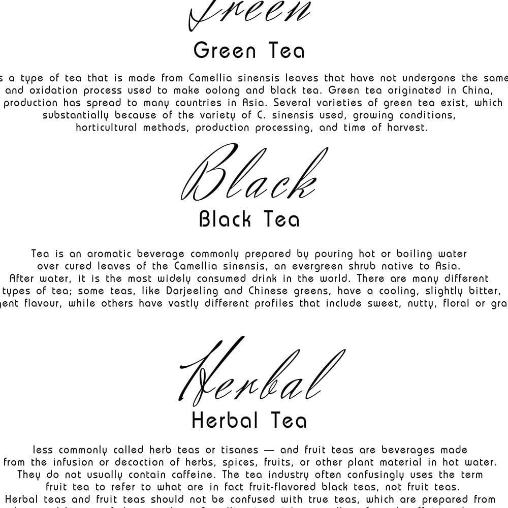 Glezna baltā rāmī - A Guide To Tea  Home Trends DECO