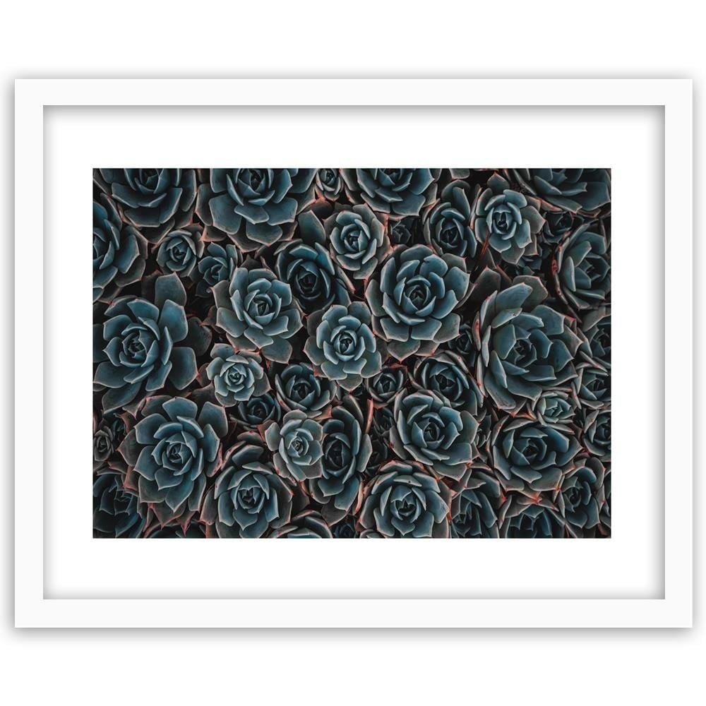 Glezna baltā rāmī - Agave Mexican  Home Trends DECO