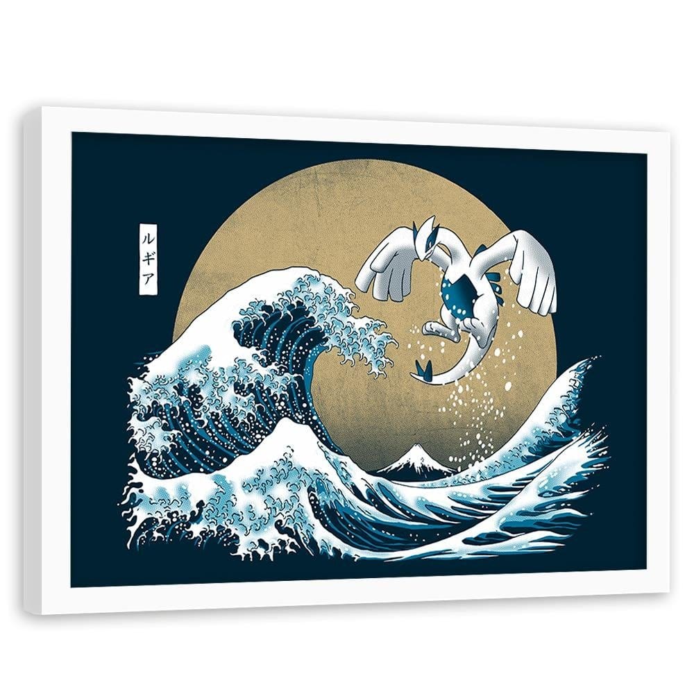 Glezna baltā rāmī - Anime Fan Art  Home Trends DECO