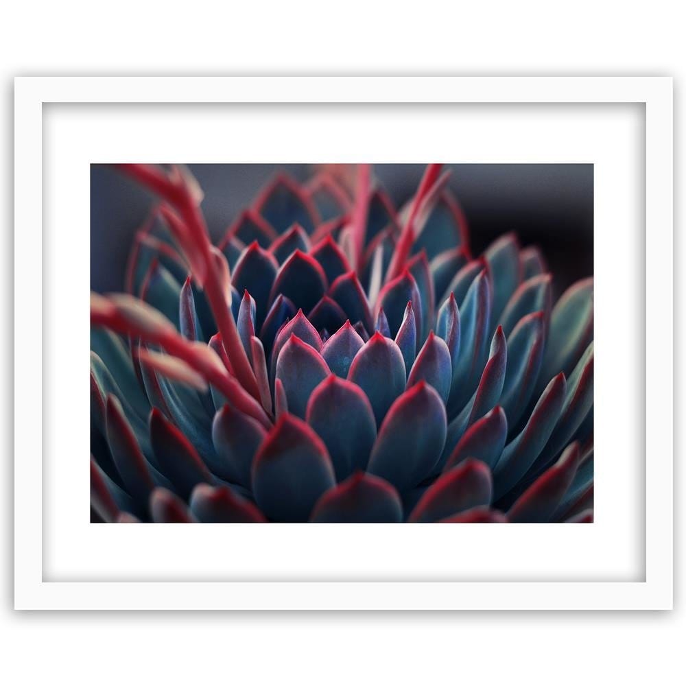 Glezna baltā rāmī - Beautiful Plant  Home Trends DECO