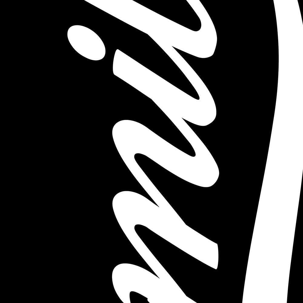 Glezna baltā rāmī - Black Smile  Home Trends DECO