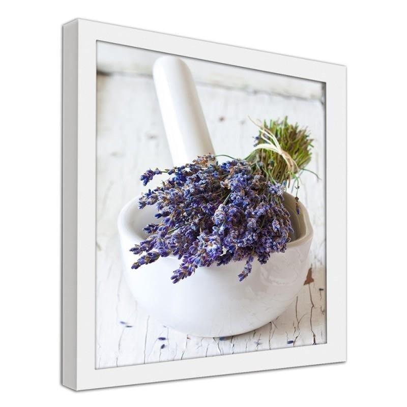 Glezna baltā rāmī - Bouquet  Home Trends DECO