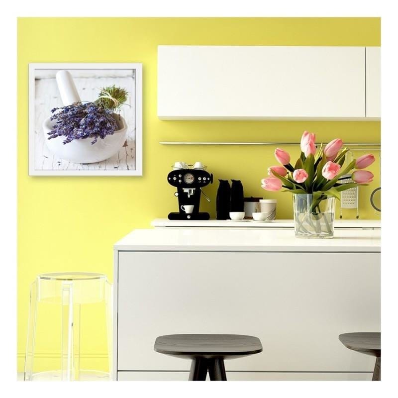 Glezna baltā rāmī - Bouquet  Home Trends DECO