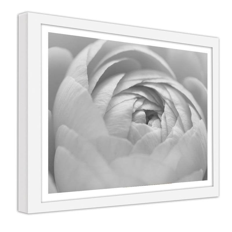 Glezna baltā rāmī - Buttercup  Home Trends DECO