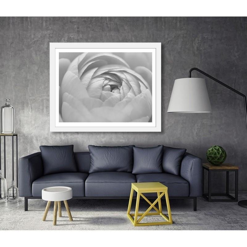 Glezna baltā rāmī - Buttercup  Home Trends DECO