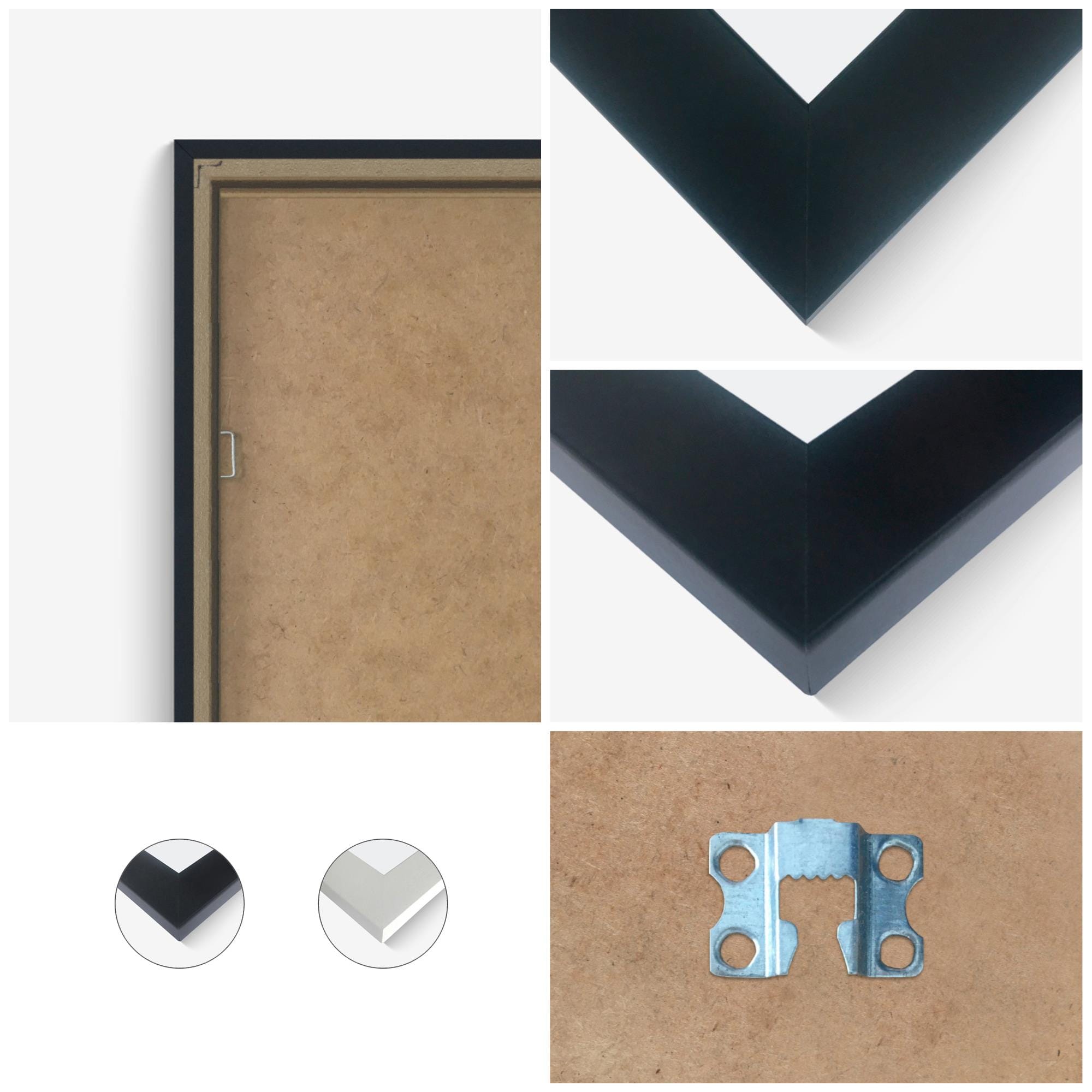 Glezna baltā rāmī - Clouds In The Sky 4  Home Trends DECO