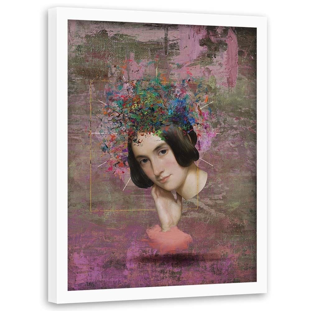 Glezna baltā rāmī - Collage  Home Trends DECO