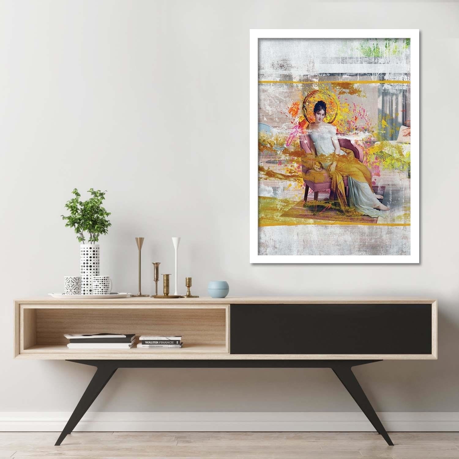 Glezna baltā rāmī - Collage  Home Trends DECO