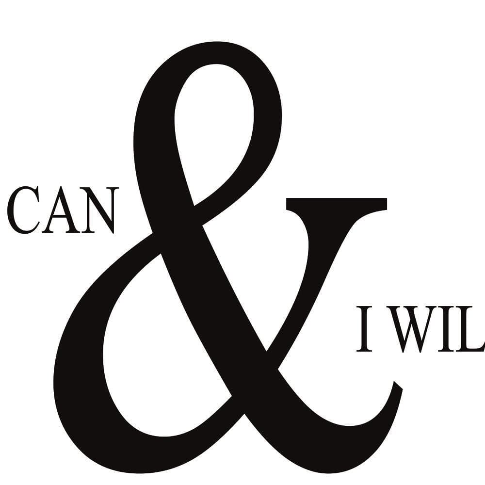 Glezna baltā rāmī - Cover - I Can Do Anything  Home Trends DECO