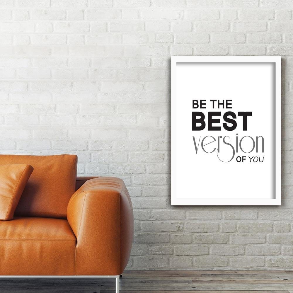 Glezna baltā rāmī - Cover - You Better  Home Trends DECO