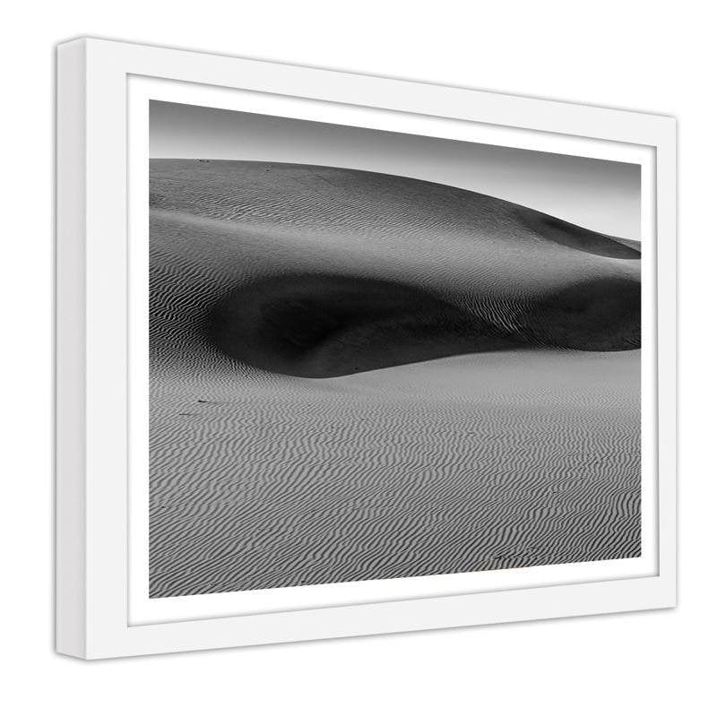 Glezna baltā rāmī - Desert  Home Trends DECO