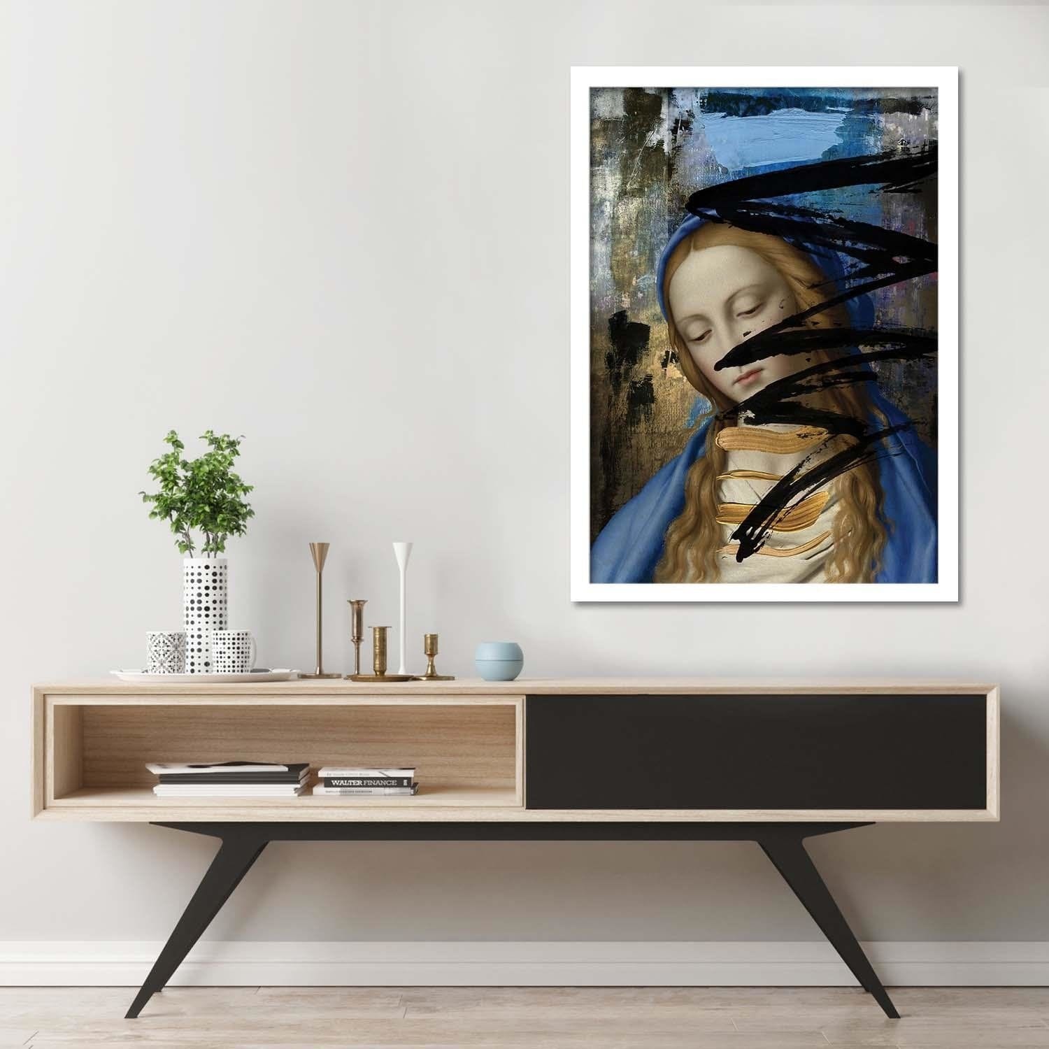 Glezna baltā rāmī - Expressionism Image  Home Trends DECO