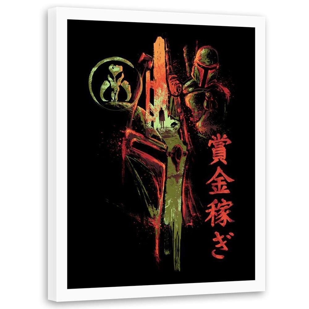 Glezna baltā rāmī - Famous Film Sci-Fi Red  Home Trends DECO