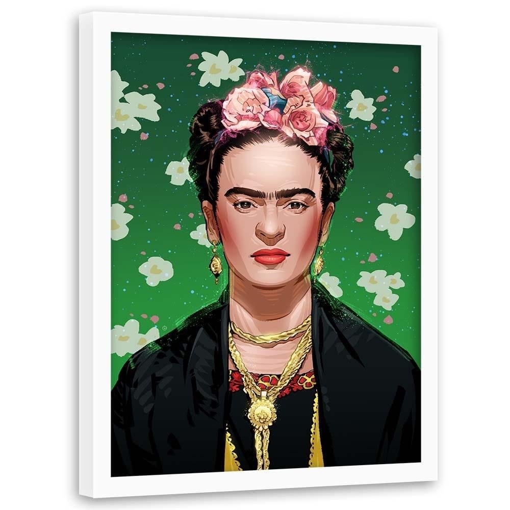 Glezna baltā rāmī - Feminist Artwork Image  Home Trends DECO