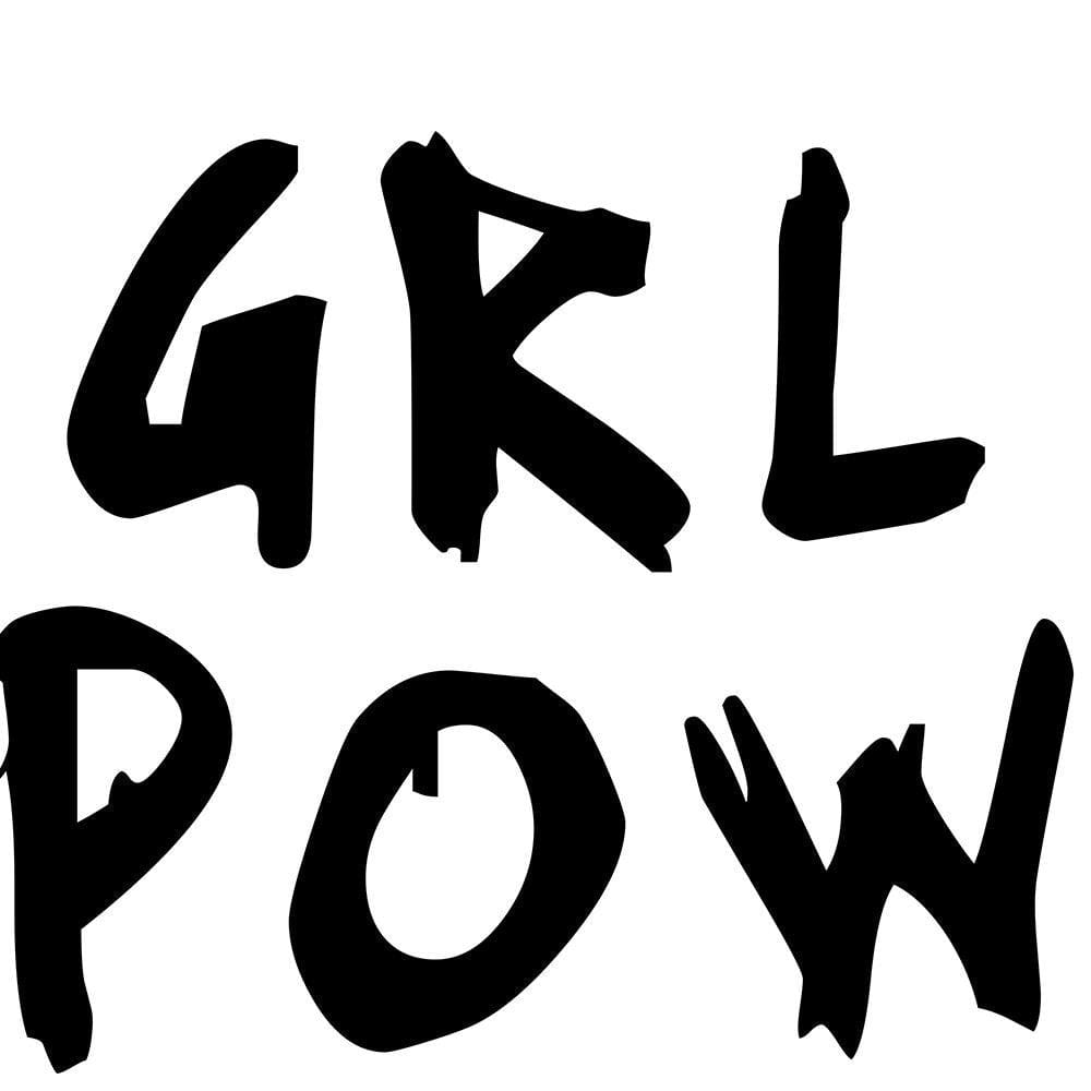 Glezna baltā rāmī - Girl Power  Home Trends DECO
