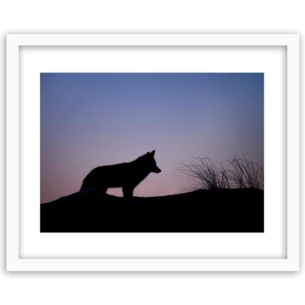 Glezna baltā rāmī - Hunt At Dawn  Home Trends DECO