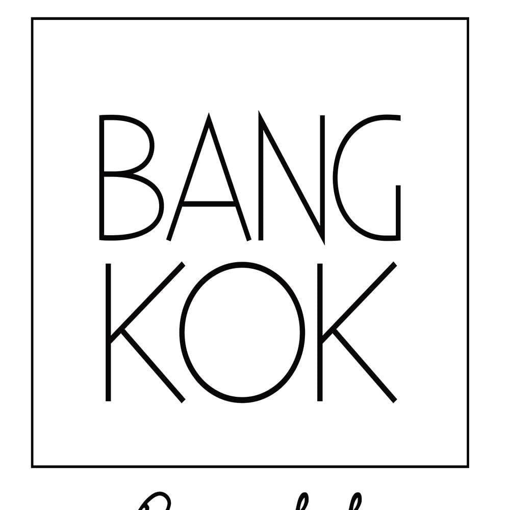 Glezna baltā rāmī - Inscription Bangkok  Home Trends DECO