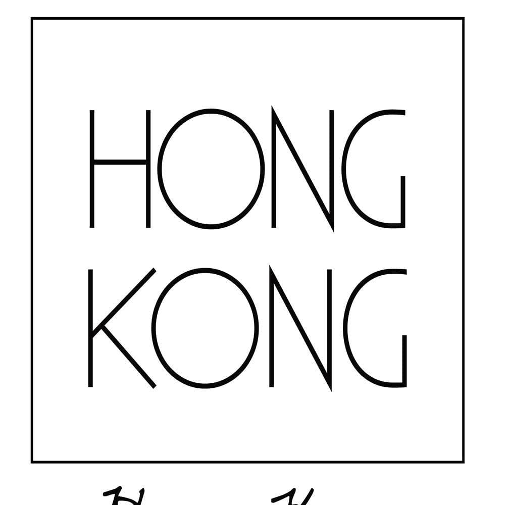Glezna baltā rāmī - Inscription In Hong Kong  Home Trends DECO