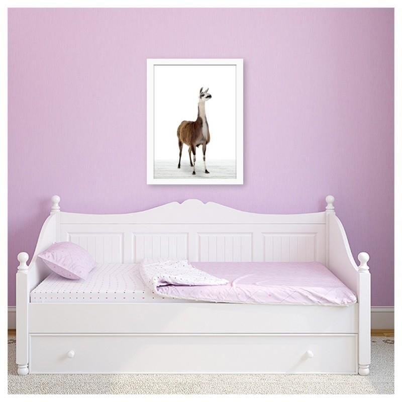 Glezna baltā rāmī - Lama  Home Trends DECO
