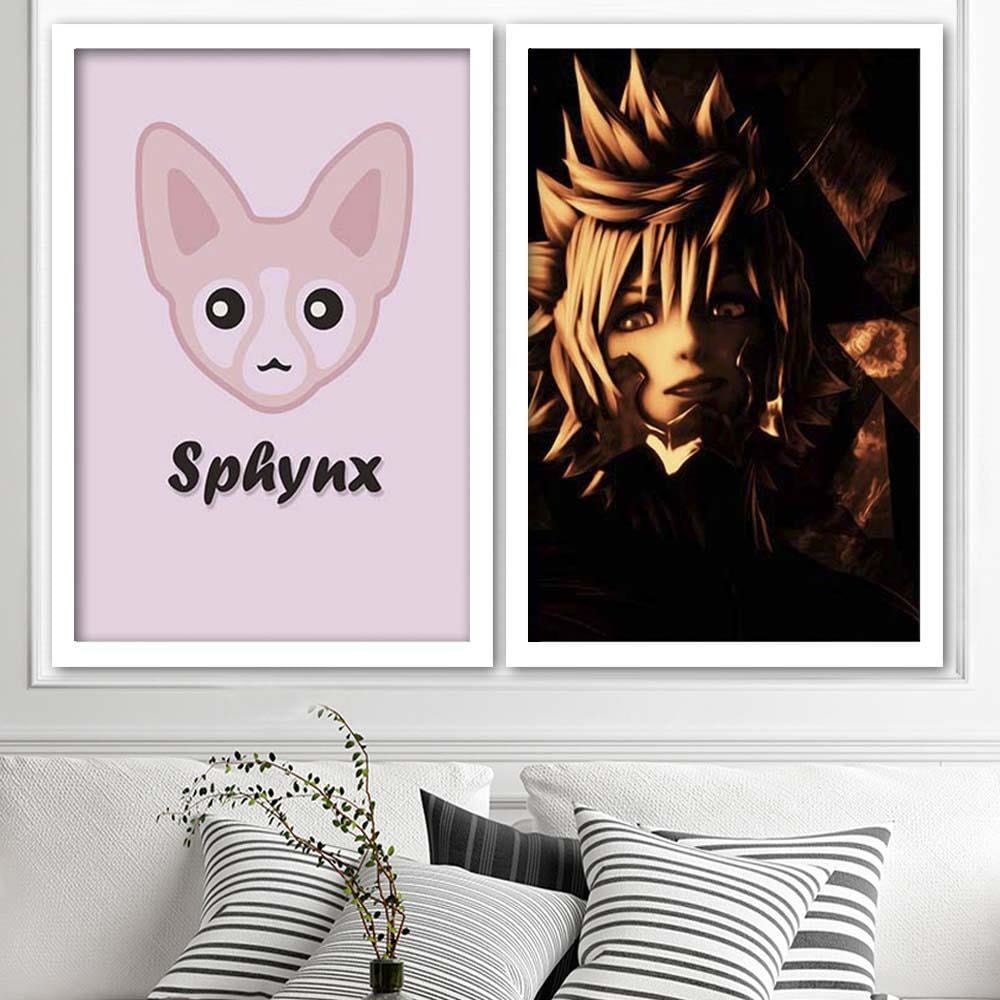 Glezna baltā rāmī - Manga Boy  Home Trends DECO