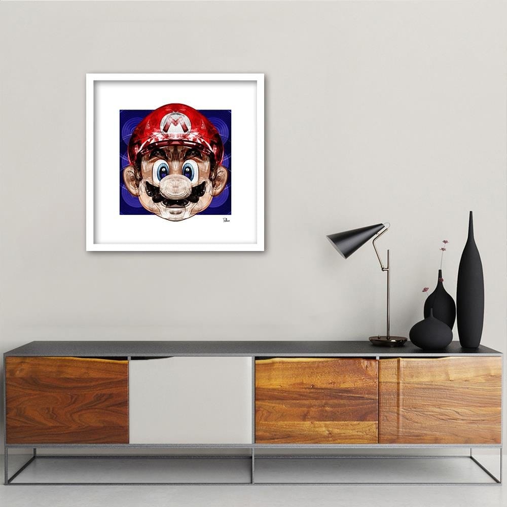 Glezna baltā rāmī - Mario  Home Trends DECO