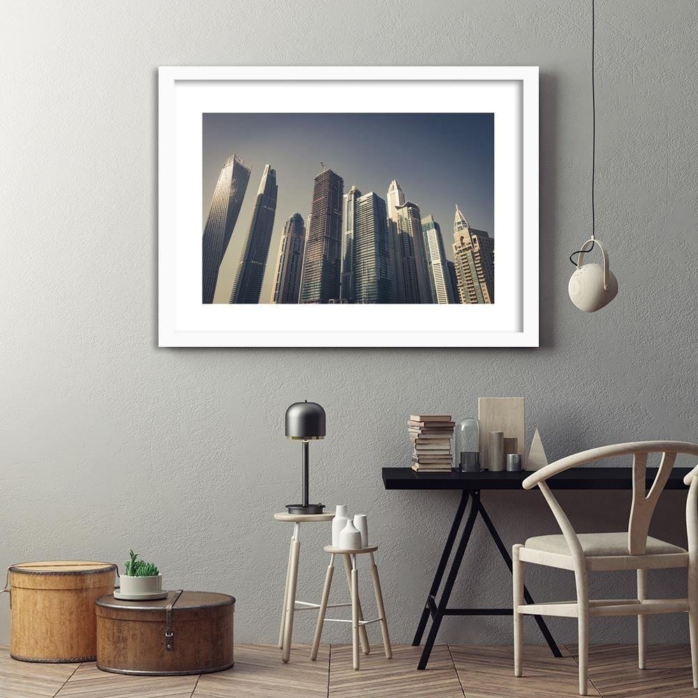 Glezna baltā rāmī - Modern Architecture In Dubai  Home Trends DECO