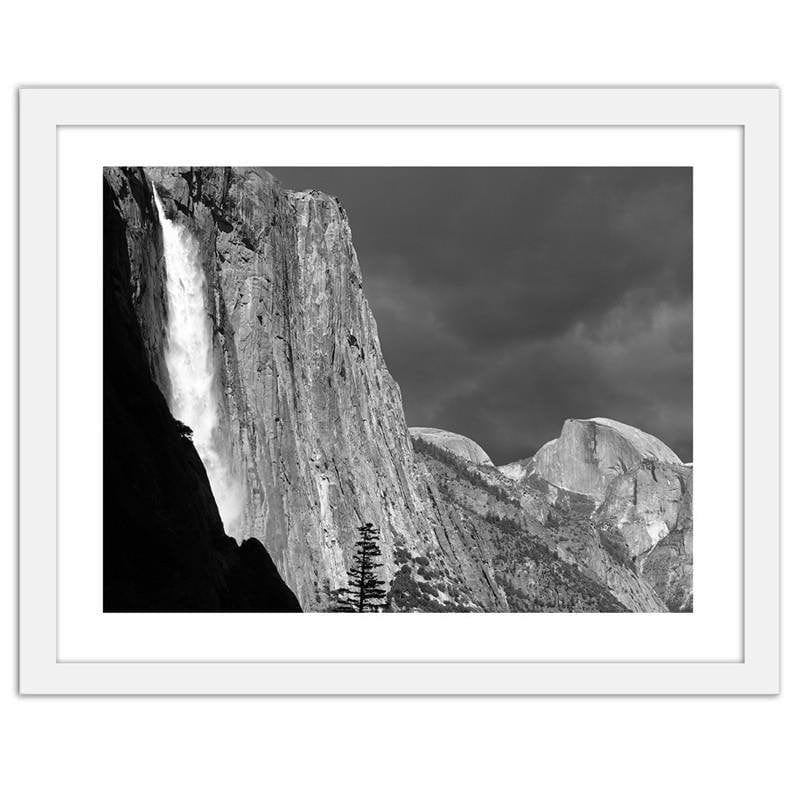 Glezna baltā rāmī - Mountains  Home Trends DECO