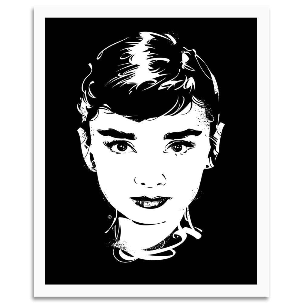 Glezna baltā rāmī - Movie Star Image Black And White  Home Trends DECO