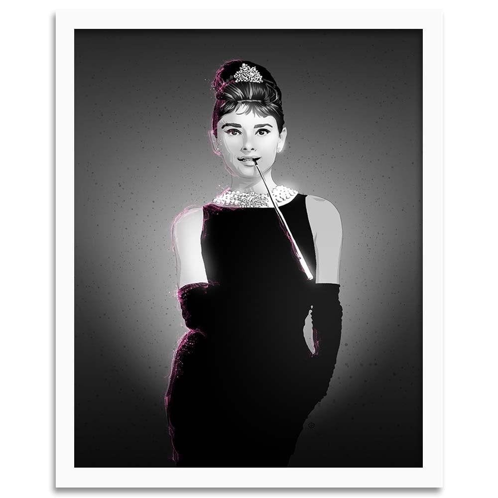 Glezna baltā rāmī - Movie Star Image Black And White  Home Trends DECO