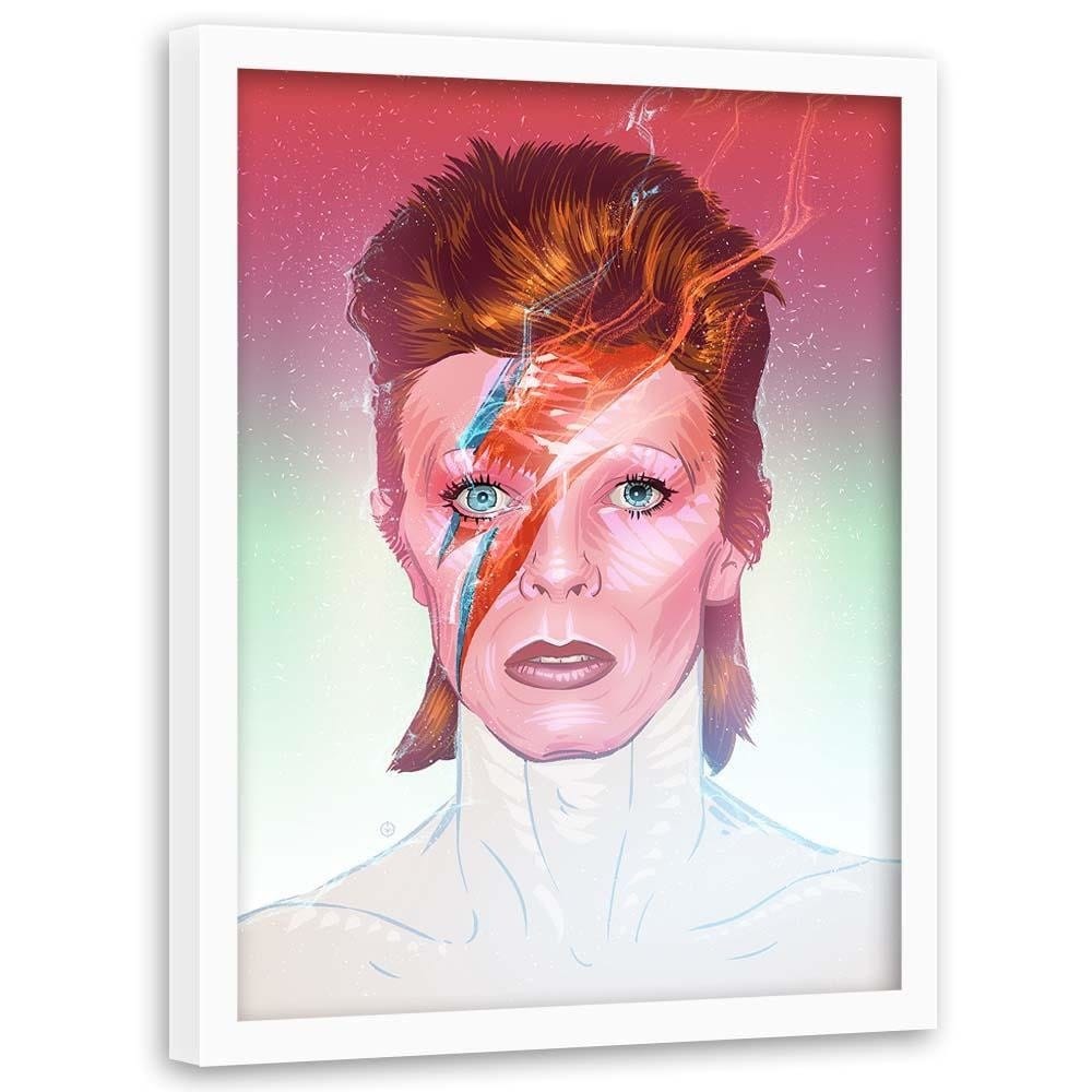 Glezna baltā rāmī - Music Legend Decor  Home Trends DECO