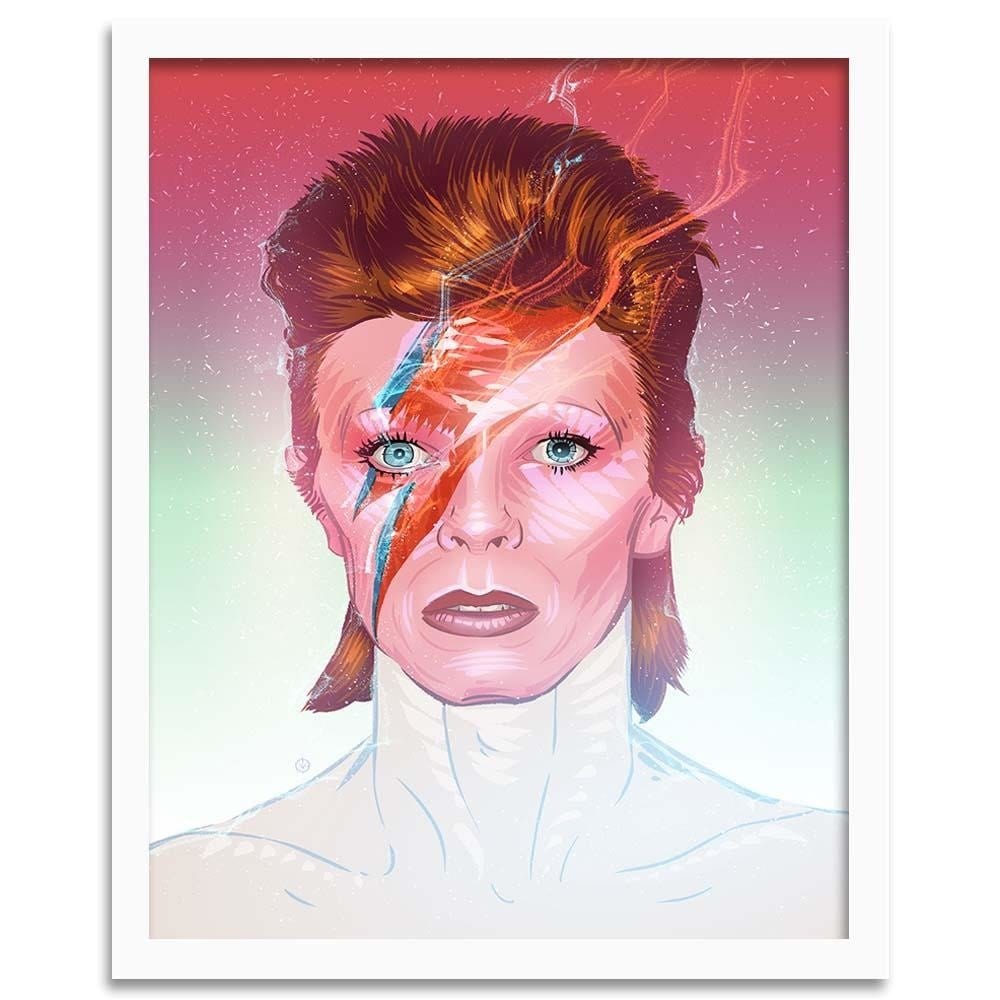 Glezna baltā rāmī - Music Legend Decor  Home Trends DECO