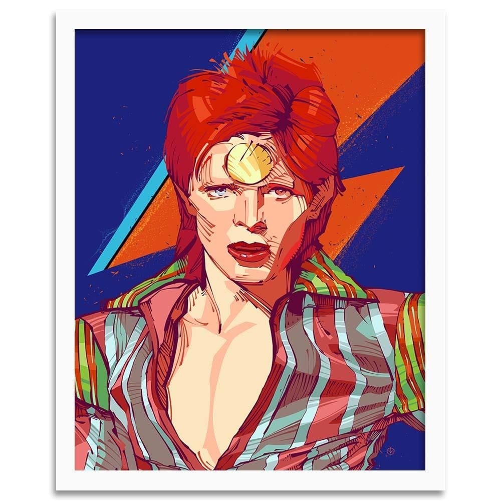 Glezna baltā rāmī - Music Legend  Home Trends DECO