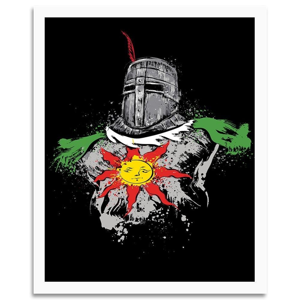 Glezna baltā rāmī - Praise The Sun  Home Trends DECO