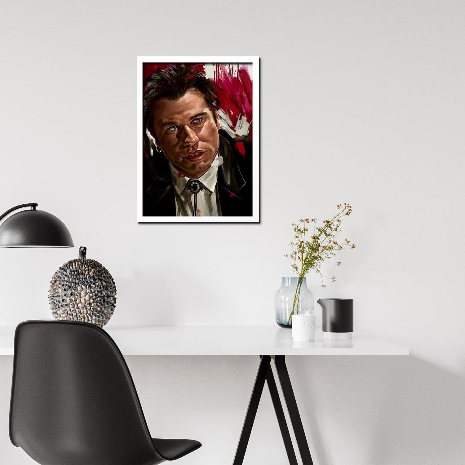 Glezna baltā rāmī - Pulp Fiction  Home Trends DECO
