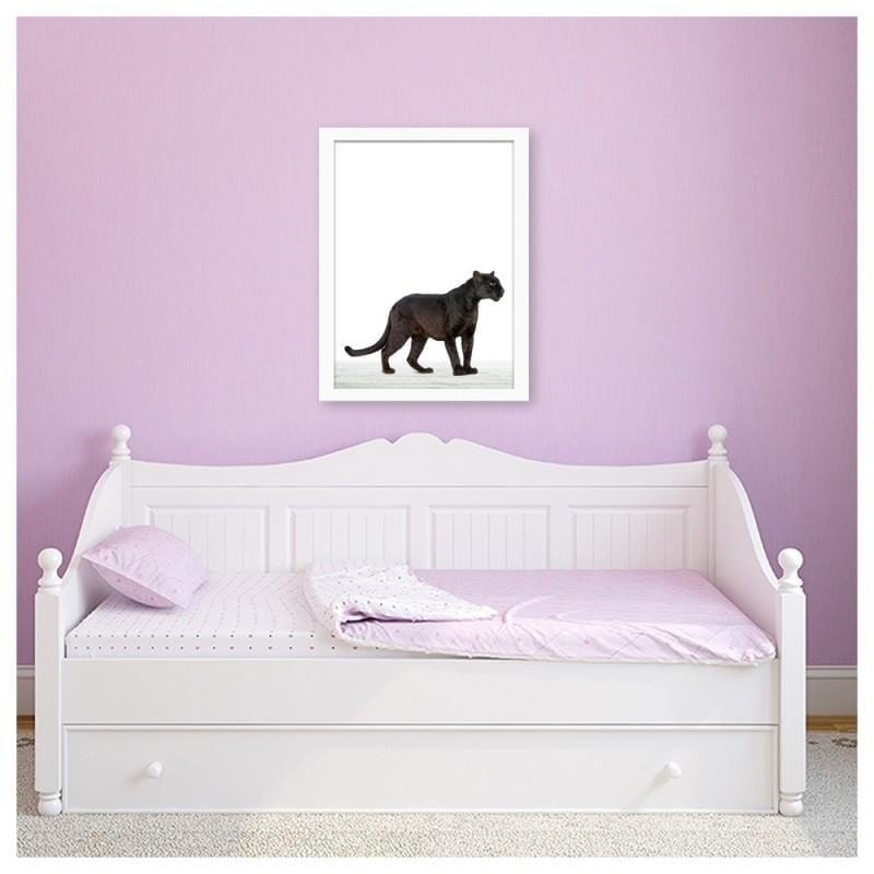 Glezna baltā rāmī - Puma  Home Trends DECO