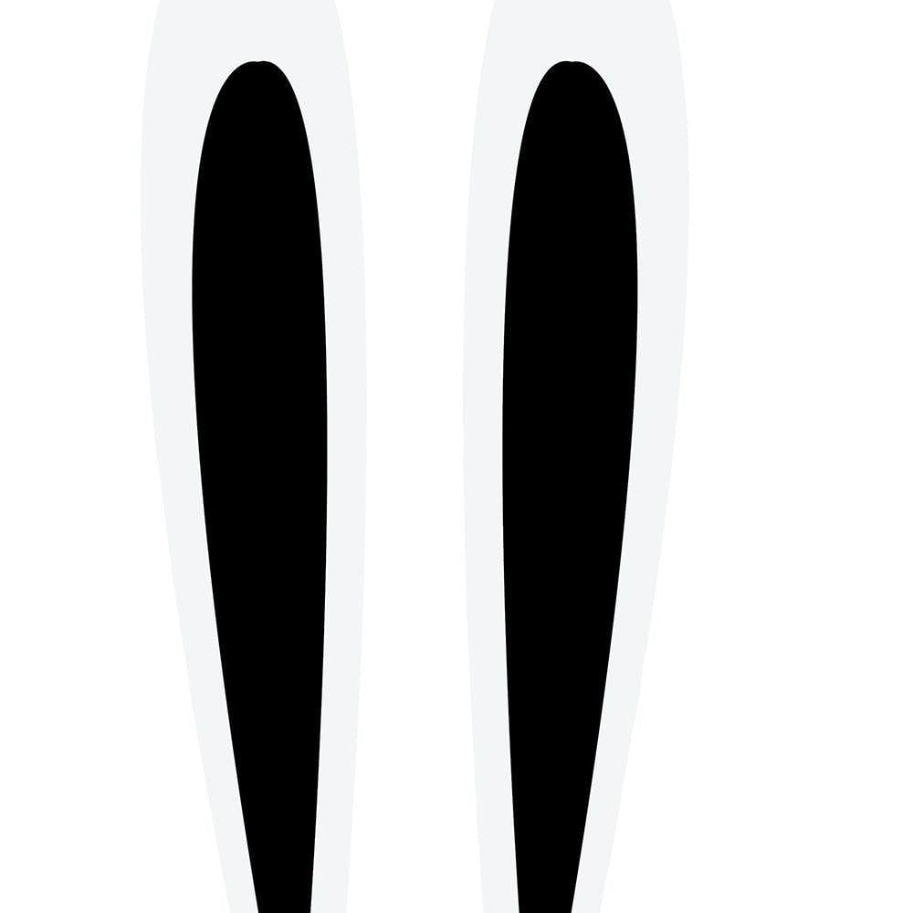 Glezna baltā rāmī - Rabbit Ears  Home Trends DECO