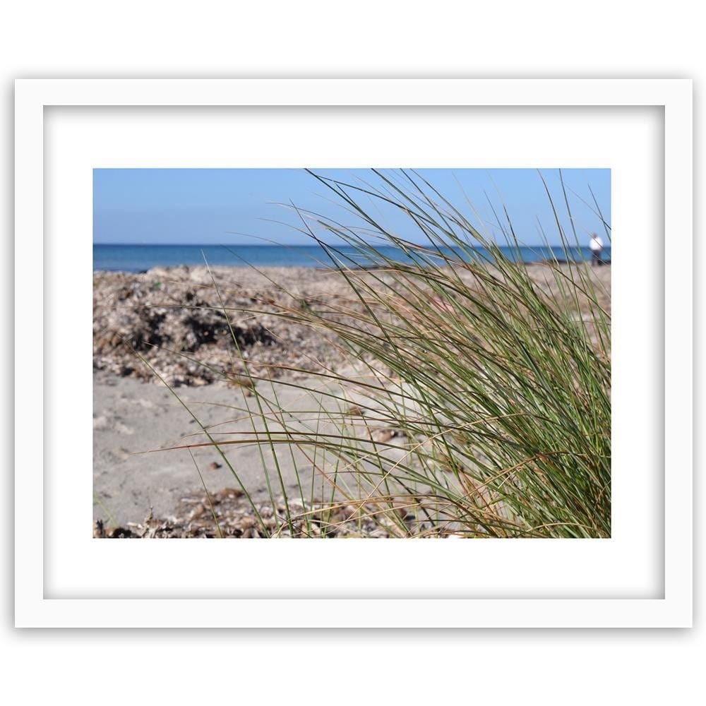 Glezna baltā rāmī - Sea Grass  Home Trends DECO