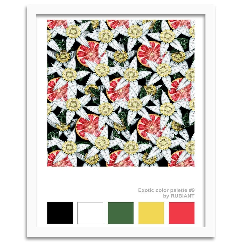 Glezna baltā rāmī - Secret Desire Image Deco  Home Trends DECO