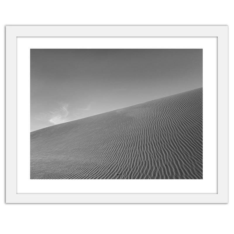 Glezna baltā rāmī - The desert dune  Home Trends DECO