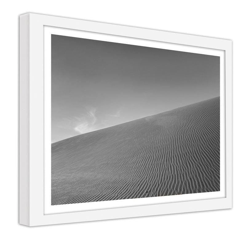 Glezna baltā rāmī - The desert dune  Home Trends DECO