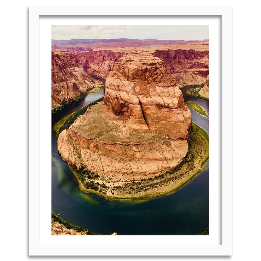 Glezna baltā rāmī - The Grand Canyon  Home Trends DECO