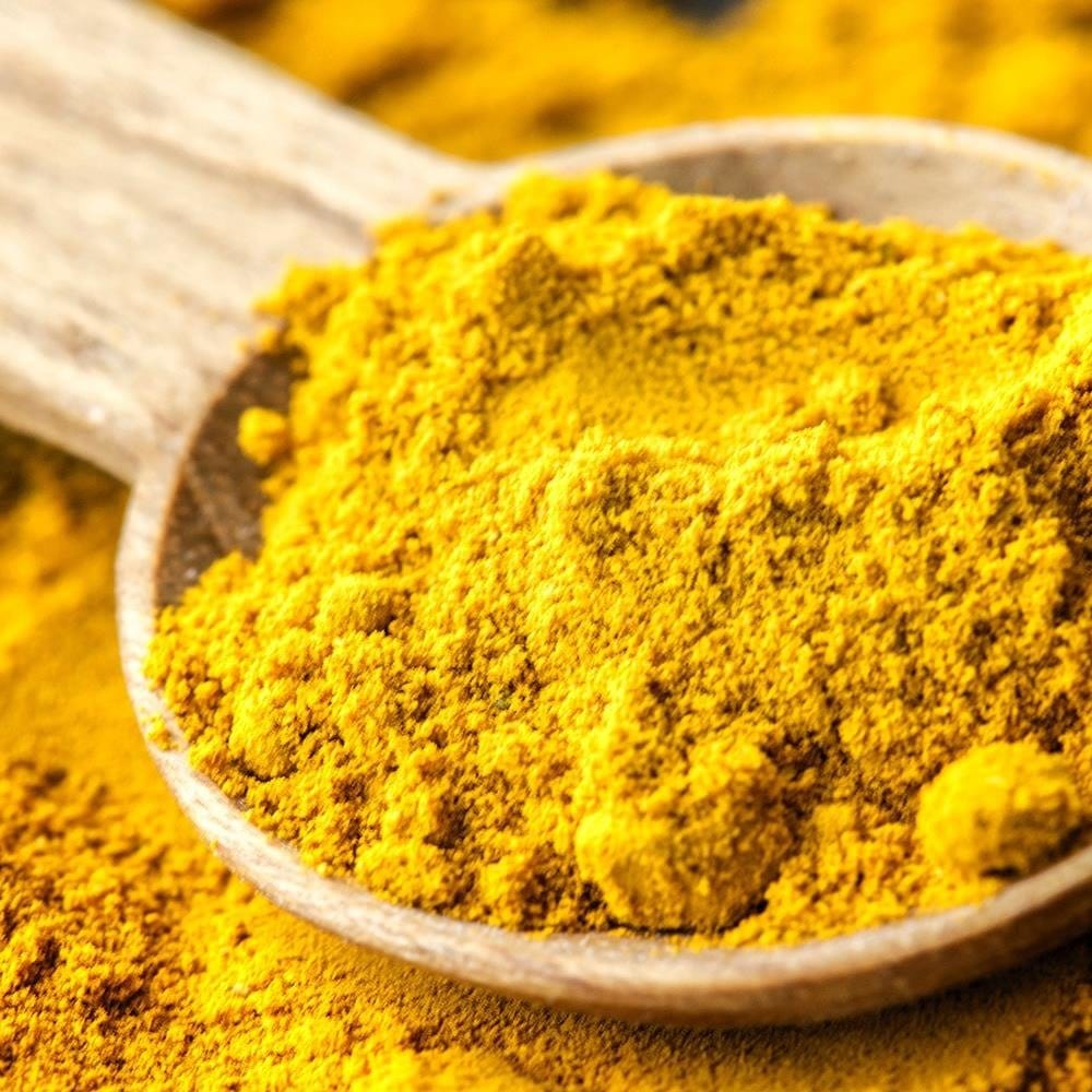 Glezna baltā rāmī - Turmeric  Home Trends DECO